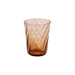 Concave glas 1 stk., sepia, Stilleben
