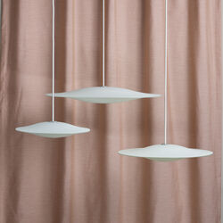 Sinus 440P Pendant, opal, Piet Hein