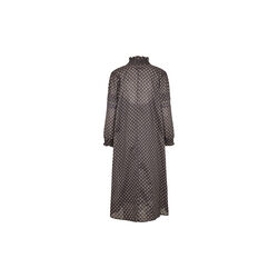 SagiLL Maxi Dress LS, dark blue, Lollys Laundry