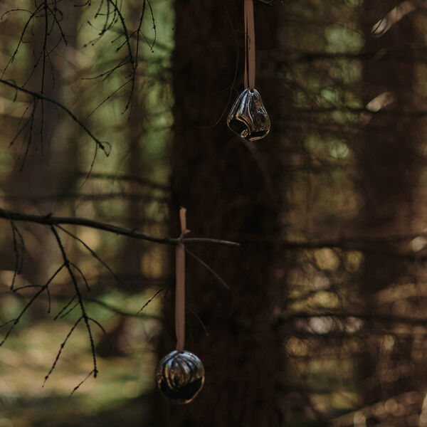 Bellure Baubles Set of 2 | Silver | Julepynt, Ferm Living