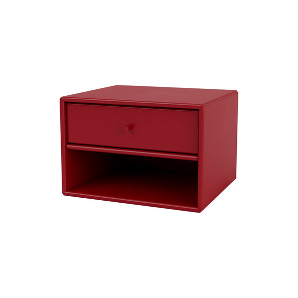 DASH lille sengebord, 165 beetroot, Montana Furniture