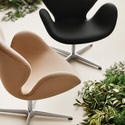 Svanen™ 3320 loungestol, sand/peach 0238, Fritz Hansen
