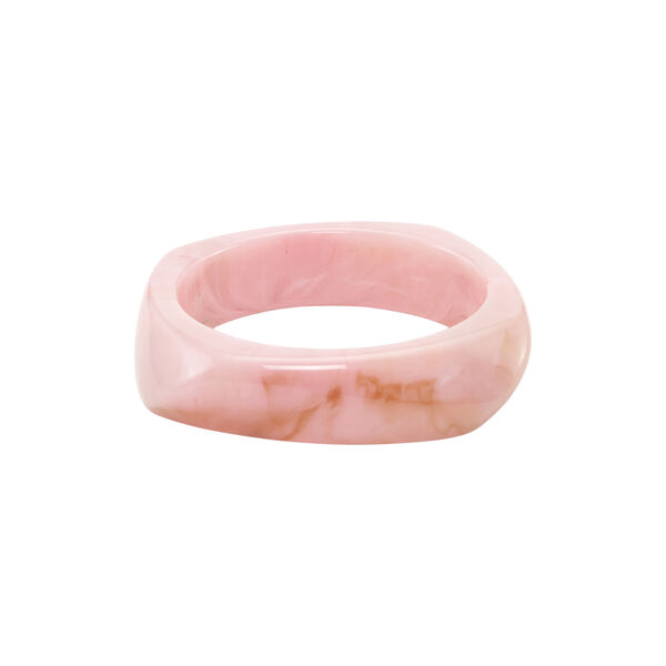 Chunky Bangle, pink marble, SUI AVA