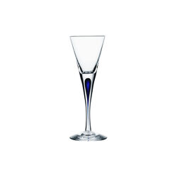 Intermezzo Blue snapseglas, Orrefors