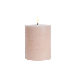 LED Pillar Candle 10 cm, beige, Uyuni Lighting