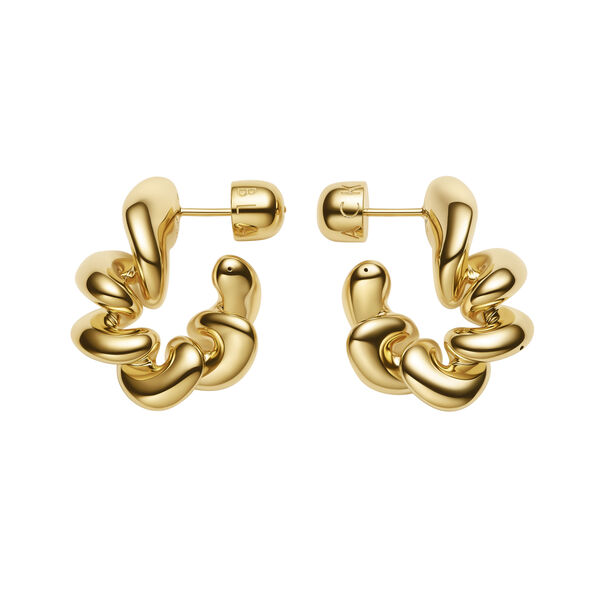Coil Hoops Medium, guld Coil Hoops Medium, guld, Maria Black