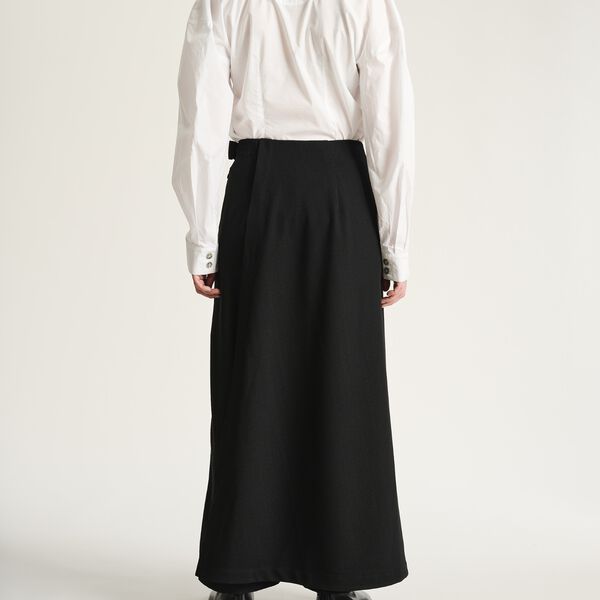 Sayaka nederdelsbukser, black, BITTE KAI RAND