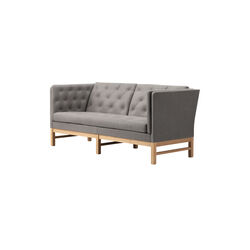 EJ315 2,5 pers. sofa, stone/s&aelig;bebehandlet eg, Fredericia Furniture