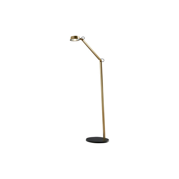 DARK F1 gulvlampe, brass, LIGHT-POINT