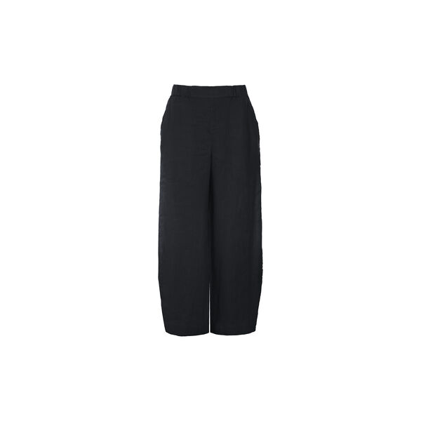 Airy linen elastik bukser, black, BITTE KAI RAND
