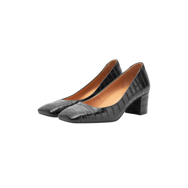 Marie Low Croco, black Marie Low Croco, black, WODEN
