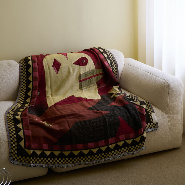 The Moor AP18 Rug, red heather The Moor AP18 Rug, red heather, &Tradition