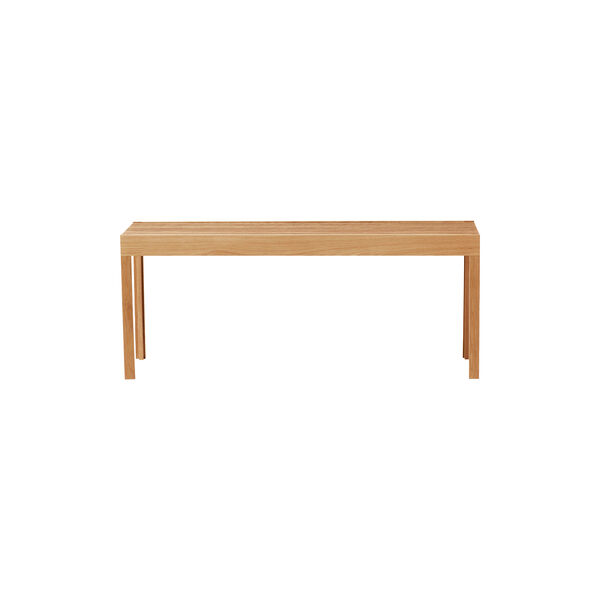 Lightweight Bench, oiled oak Lightweight Bench, oiled oak, Form & Refine