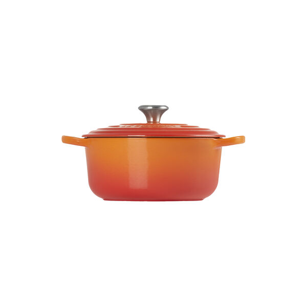 Signature rund st&oslash;bejernsgryde &Oslash; 20 cm, volcanic, Le Creuset