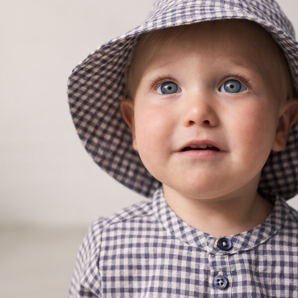 Totoro Shirt, marine check, MarMar Copenhagen