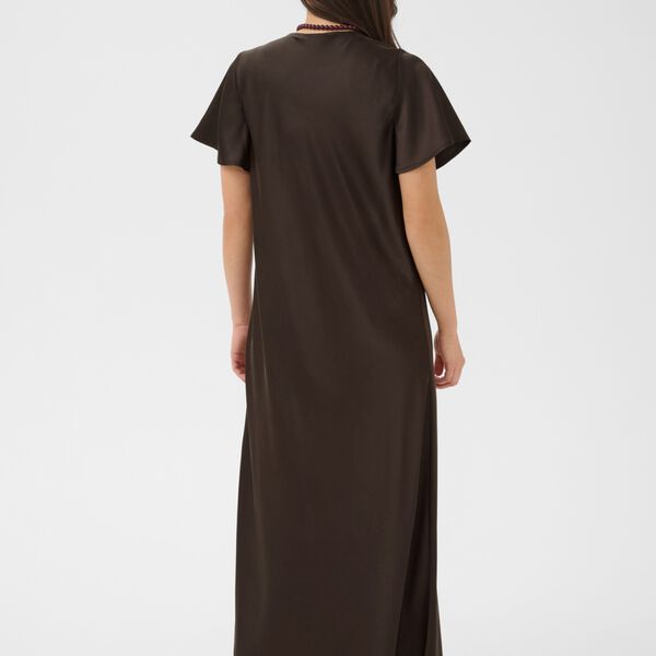 LodisaSZ Maxi Dress, chocolate brown, Saint Tropez