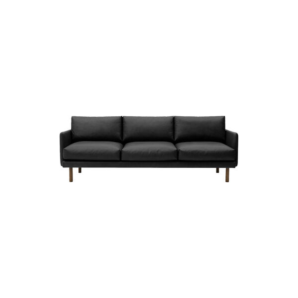 Emo 3-pers. sofa, Dakar Black/r&oslash;get eg, Bruunmunch Furniture