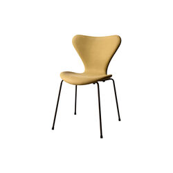 Serie 7™ 3107 fuldpolstret stol, mustard yellow/brown bronze Serie 7™ 3107 fuldpolstret stol, mustard yellow/brown bronze, Fritz Hansen