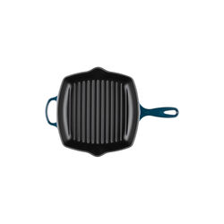Signature Kvadratisk grillpande, nuit, Le Creuset