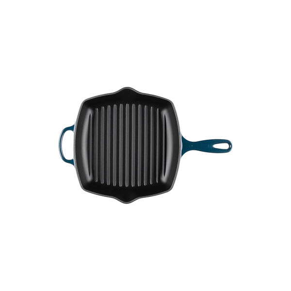 Signature Kvadratisk grillpande, nuit, Le Creuset
