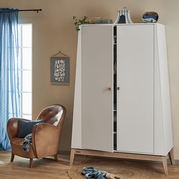 Leander Luna&trade; garderobeskab, white, Leander
