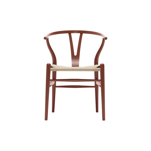 CH24 Y-stolen spisebordsstol, red brown/natur CH24 Y-stolen spisebordsstol, red brown/natur, Carl Hansen & Søn
