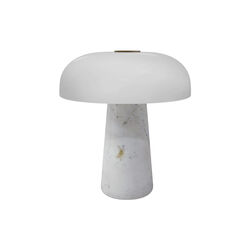 Glossy Mini Portable bordlampe, hvid, Design For The People