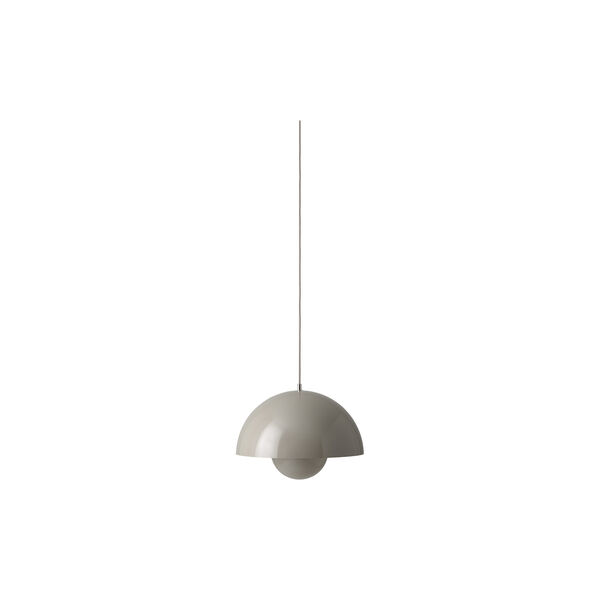 Flowerpot VP7 Pendant, grey beige Flowerpot VP7 Pendant, grey beige, &Tradition
