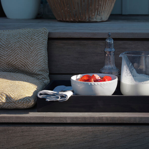 Hvid Halvblonde sk&aring;l 73 cl, Royal Copenhagen