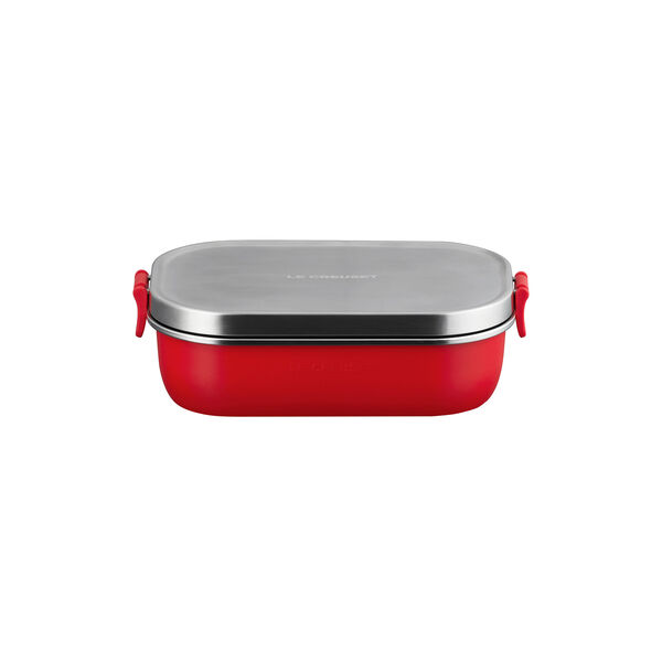 Madkasse, cerise, Le Creuset