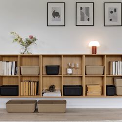 Pulp opbevaringsboks, black, Zone Denmark