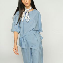 MMRikas Roy Blouse, light blue, MOS MOSH