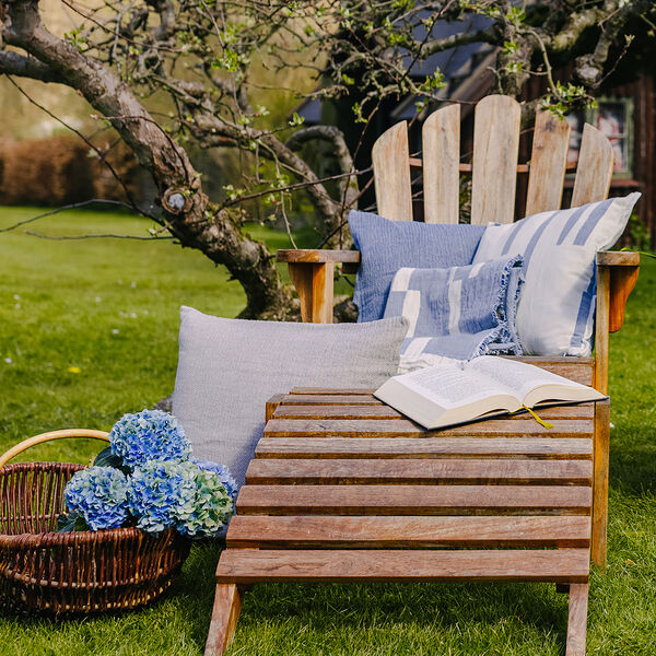 Lyme Grass plaid, blue, ELVANG