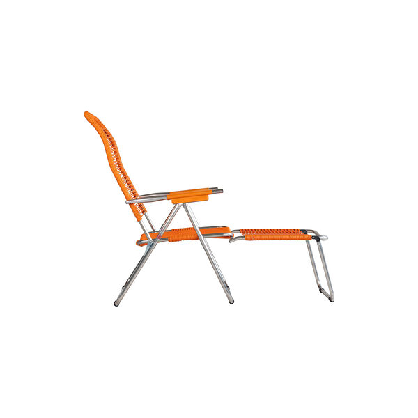 Spaghetti Outdoor Sunbed, orange matt, FIAM