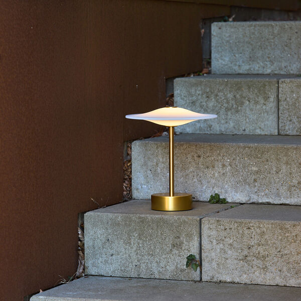 Sinus Portable , brass, Piet Hein