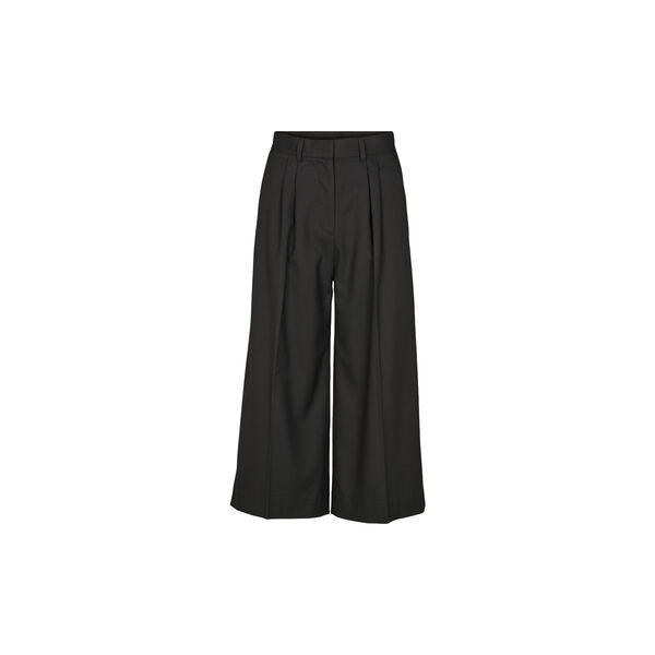 Marjo Cropped Pants, black, Basic Apparel