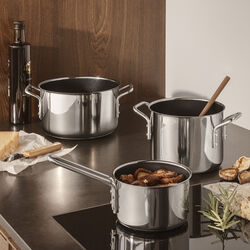 Stainless Steel Gryde keramisk bel&aelig;gning 3,6 L, Eva Trio