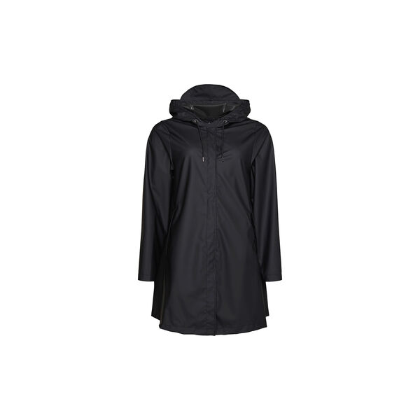A-Line Jacket, black, Rains