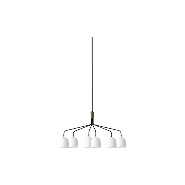 Howard Chandelier, bone china, GUBI