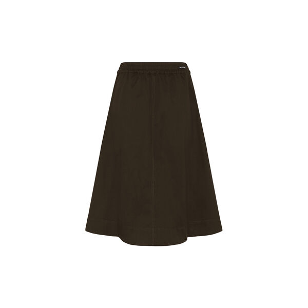 HaikoIW Pullon Skirt, chocolate brown, InWear
