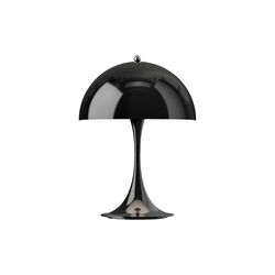 Panthella 250 Portable bordlampe, opaque black, Louis Poulsen