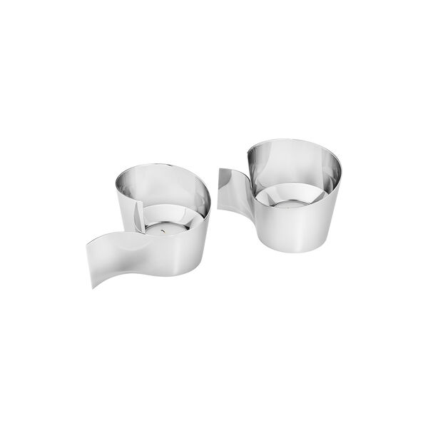 Fold Fyrfadsstage 2 stk., Georg Jensen