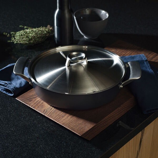 Taiten stegefad med låg Ø 28 cm, Fiskars