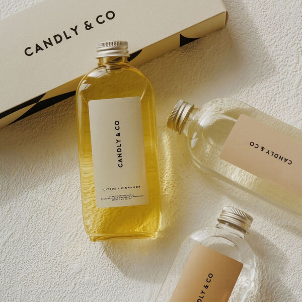 No. 1 Diffuser Refill, Geranium/Incense No. 1 Diffuser Refill, Geranium/Incense, Candly & Co