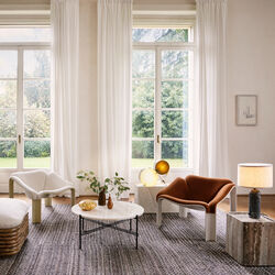 F300 Lounge Chair, pastel green/Alberobello 027, GUBI