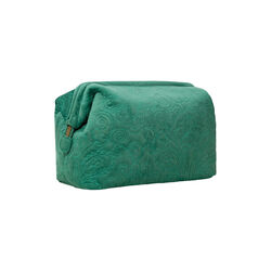 Cooper Cosm Velour Toiletry Bag, green, Pip Studio