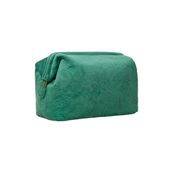 Cooper Cosm Velour Toiletry Bag, green, Pip Studio