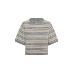 CerysPW Pullover, grey/french oak stripe, Part Two