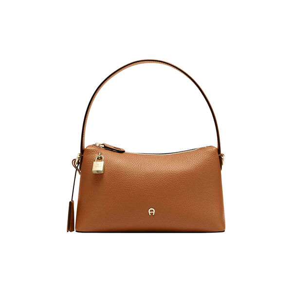 Delia Hobo Bag S, cognac brown, Aigner