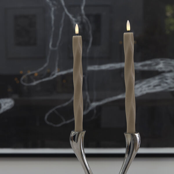 Sille Twist LED lys, light caramel, Sirius Home